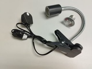 全新爬寵水族魚缸龜缸水草缸海水缸uva及uvb燈泡燈座燈架可調節光度大小及距離三腳插頭