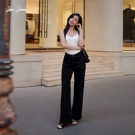 Aaa Jeans - Low-Rise Straight-Leg Black Women’s Jeans