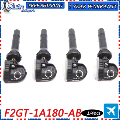 1/4PCS F2GT-1A180-AB TPMS Tire Pressure Monitor Sensor For 2015-2018 Ford Edge Galaxy F-150 Mustang 