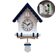 European-Style Living Room Creative Wall Clock Cuckoo Time Signal Clock Cartoon to Decorate Home Clock Home Children's Room Swing Pocket Watch OOJZ