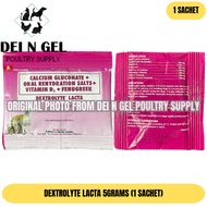 1 SACHET UNAHCO Dextrolyte LACTA 5g Sachet | Poultry & Gamefowl Electrolyte & Energy Booster
