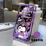 Sanrio Kurome girls Transparent phone Case For VIVO Y500 Z11 Z11X T5 Pro 5G Y11d Y31d V70 Fe Y05 V70