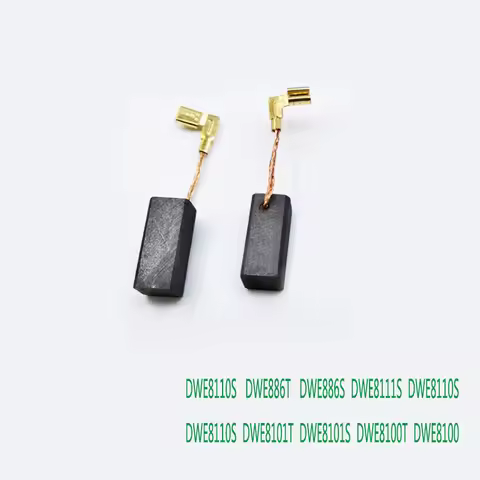 Replace Carbon Brush for DeWALT N175105 DWE8101T DWE8101S DWE8100T DWE8100 DWE8110S DWE886T DWE886S 