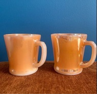 Fire king golden brown mug 1950’s-60’s 杯 復古收藏 vintage