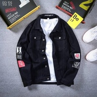 △Fashion Jaket Lelaki Korean Version Men Denim Jacket  Student Jeans Outwear 2020