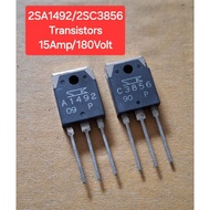 A1492/C3856 Transistors 15Amp/180Volt