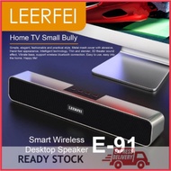 High Quality E-91 Wireless bluetooth Smart Soundbar TV Speaker Home Theatre Echos Wall Computer TV D