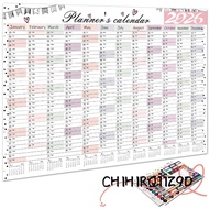 CHIHIRO11Z9D Yearly Daily Calendar, To Do List Schedule 2026 Large Wall Calendar,  Annual Planner Ag