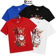 Christmas HHH Children's Cotton T-shirt, Genuine Cotton fabric, Cool, 4-way stretch, sizes from 7kg 