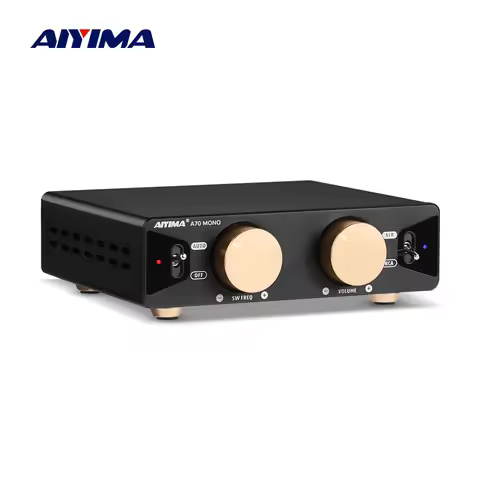 AIYIMA Audio A70 MONO TPA3255 PFFB mono 2.0/2.1/5.1/7.1 Power Amplifier 300W Class D Digital Amp wit