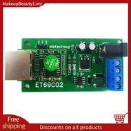 [In Stock]ET69C02 Ethernet Network IP RJ45 to RS485 Bus Converter for Modbus RTU Master Slave Client