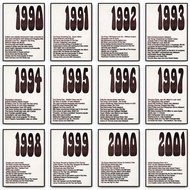 Retro-Style 90th Birthday Gift Poster Art Printing Home Wall Decoration,No Frame Canvas Painting Gif