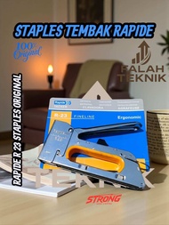 Staples Tembak GUN TACKER RAPIDE R-23 Gun Tacker GUN TACKER /STAPLER/GUN STAPLES RAPIDE ORIGINAL