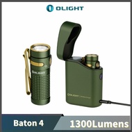 Olight baton 4 1300 Lumens powerful flashlight for outdoor