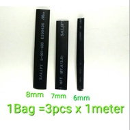 Shrink tube Heat shrink tube 6mm-7mm-8mm
