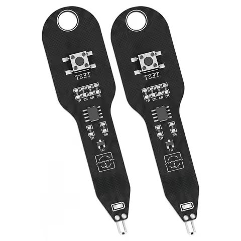 [HOT!A34R】 Electromagnetic Induction Inductance Tester Motherboard 2Pcs Coil Tester Inductor Detecto