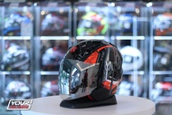 หมวกกันน็อค INDEX HELMETS รุ่น TITAN8 BLACK