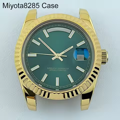 Miyota8285 Case Watch Case Men's Automatic Watch 39mm Stainless Steel Sapphire Glass Fit Miyota 8285