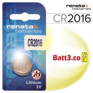 Renata CR2016 Watch Battery | Coin Battery