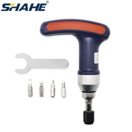 SHAHE 3N ไขควง QSQ3-6 1/4นิ้ว M-6N.m T-Handle ปรับไขควงแรงบิดได้พร้อมเครื่องมือไขควงชุด4ชิ้น
