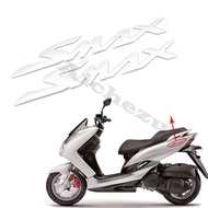 Motorcycle 3D Emblem Badge Decal Fuel Gas Tank Decals Fairing Kit Side Logo "SMAX" Sticker for Yamah