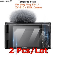 2 Pcs For Sony Vlog ZV-1F ZV1 ZV-1 II M2 ZV-E10 ZV E10L ZV-E1 Tempered Glass Camera Screen Protector