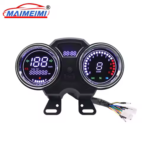 Digital Meter LED Speedometer Motorcycle Instrument For Suzuki GN125 GN150 GN 125 EN125 GSX125 QS125