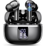 Wireless Earbuds, Bluetooth 5.4 Earphones In Ear with 4 ENC Noise Cancelling, 46H HiFi Stereo Wirele