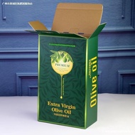 Paper Box Packaging Box 10 Olive Oil Bags Olive Oil Ready Stock Gift Box Portable Imported Double Pa