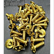 Screw m5（screw kasar）titanium gold  Universal 1pc