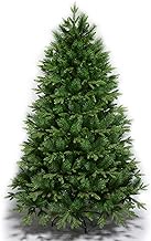5Ft 6Ft 7Ft Hotel Shopping Mall Cafe Luxury Christmas Decorations Household Artificial Encrypted Pe Pine Needle Pvc Hybrid Simulation Christmas Tree (Green) (5Ft) (Green) (7ft) The New