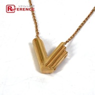 LOUIS VUITTON LE1119 LV&ME Initial "V" Necklace