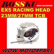 EX5 HEAD RACING TCB 23MM 27MM RACING HEAD SET EX5 TCB 23MM / 27MM RACING HEAD EX5 23 MM 27 MM HEAD R
