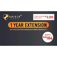 Shield Care - 1 Year Extended Warranty (Coverage up to RM6,999 / RM12,999) SNS Network