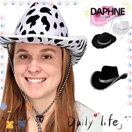 DAPHNE-HOME Cowgirl Hat Sequin Funny Cowboy Accessory Cosplay Costume Party Sequin Cowgirl Hats