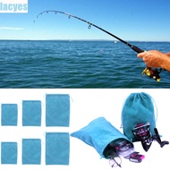 LACYES Fishing Reel Bag Special-Purpose Luya Protective Bag Small Accessories Fishing Gear Spinning Wheel Bag Drawstring Reel Pouch