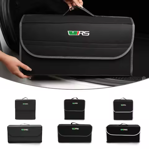 Car Trunk Storage Box Organizer Foldable Stowing Tidying Container Bag For Skoda VRS Octavia PRO Kod