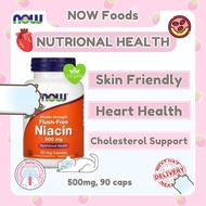 Niacin (Vitamin B-3) 500 mg Essential B-Group Vitamin Nutritional Health 100 Capsules