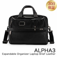 Tumi TUMI Business Bag Alpha 3 Expandable Organizer Laptop Brief Leather ALPHA 3 117321-1041 Black