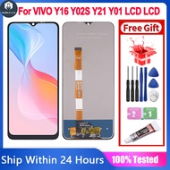 Original LCD Compatible For VIVO Y16 Y02S Y21 Y21S Y01 LCD Screen Display Touch Screen Digitizer Ass