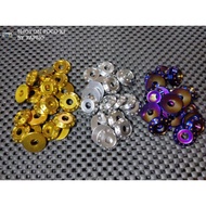 HENG STAINLESS, ALLOY WASHER DOTTED FOR 5MM/6MM FLOWER BOLT WASHER ALLOY