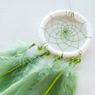 捕夢網材料包 8cm - 簡單綠 - 手作diy禮物