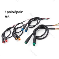 1pair M6 6mm 2 3 4 5 Pin Waterproof Cable M-6 Solar Panel Terminal Mini Plug Signal Connecting Senso