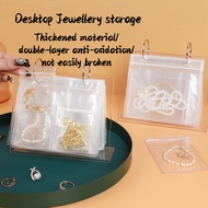 [SG SELLER] Anti Oxidation Jewellery Organizer Box With Jewellery bag Desktop Display Earring Neckla