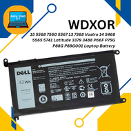 DELL WDXOR for Inspiron 13-5368 Inspiron 15-5567 P58F P66F Inspiron 15-5568 WDXOR Laptop Battery