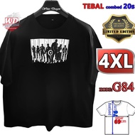 T-SHIRT BIG SIZE 4XL AVENGERS JUMBO MEN CODE G84