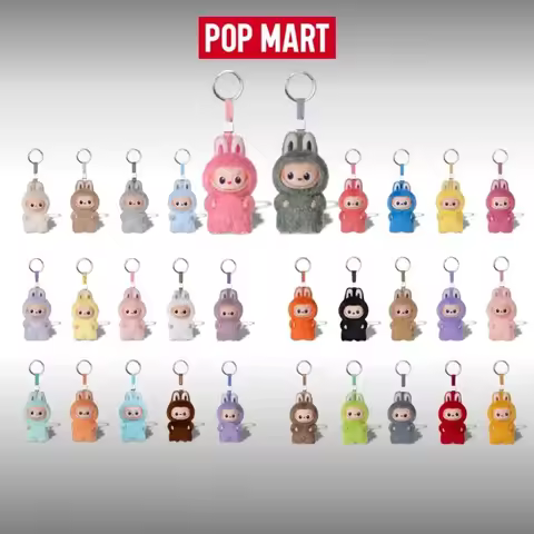 Pin for Love Labubu The Monsters Blind Box POP MART Charismatic Vinyl Plush Pendant Collectible Myst