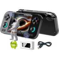 Konsol Permainan Retro RG476H Sistem Android 13 Unisoc T820 RG 476H Permainan Pegang Tangan Skrin Se