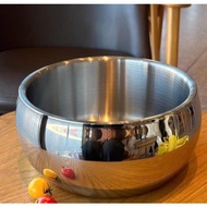Chockmen multi-purpose stainless steel bowl [812] 22cm 18/10 stainless steel with 2 layers to keep a