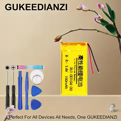 Premium Replacement 90mAh Running Watch Battery 361-00104-00 For Garmin Forerunner 45 Swim 2